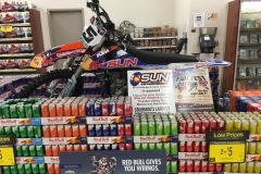 Red Bull display