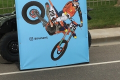KTM face banner