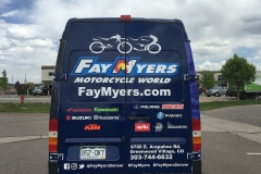 Fay Myers van rear