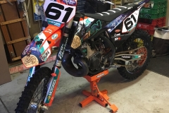 KTM 250 space