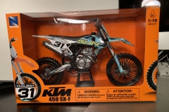 KTM replica in box